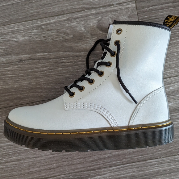 Doc Martens Zavala White Boot - Picture 3 of 9